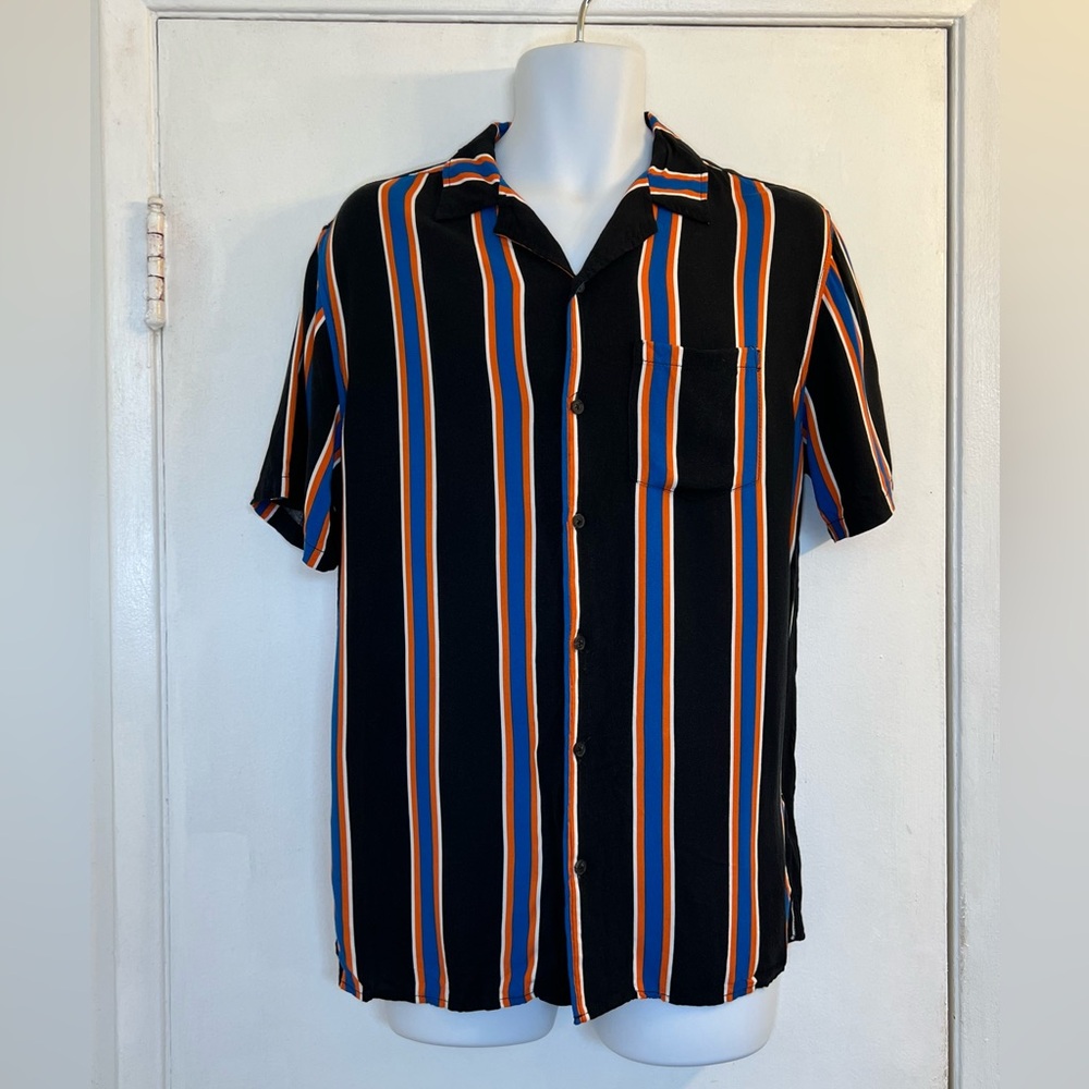 Vintage Re-Mastered By Cotton On Striped Shirt